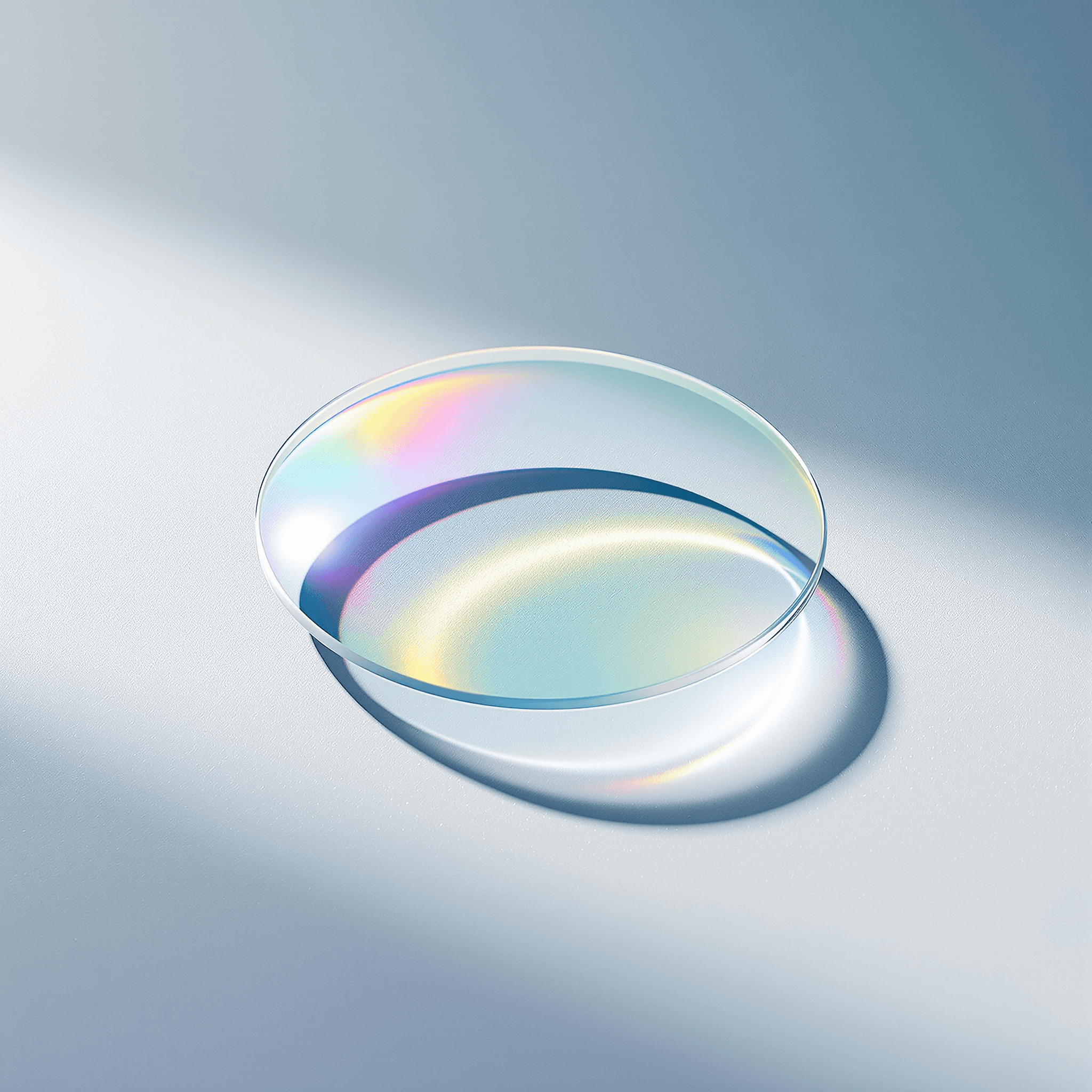 Custom prescription lens with anti-reflective coating